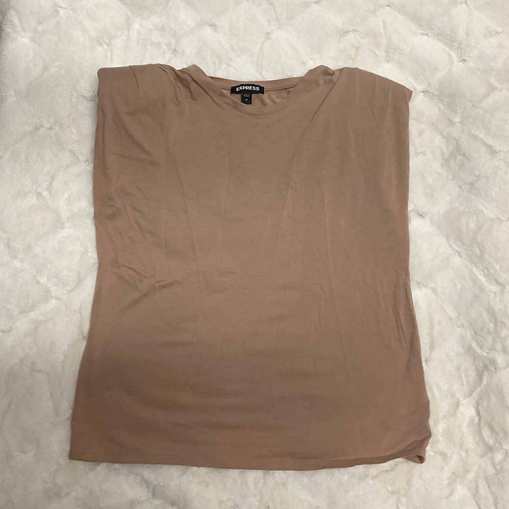 EXPRESS Shoulder Pads Shirt